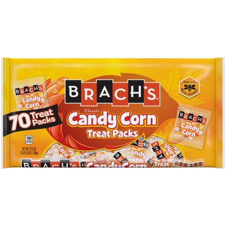 Brachs Brach Candy Corn Treat Pack 70 Count; 37.5 Ounces; 6 Per Case