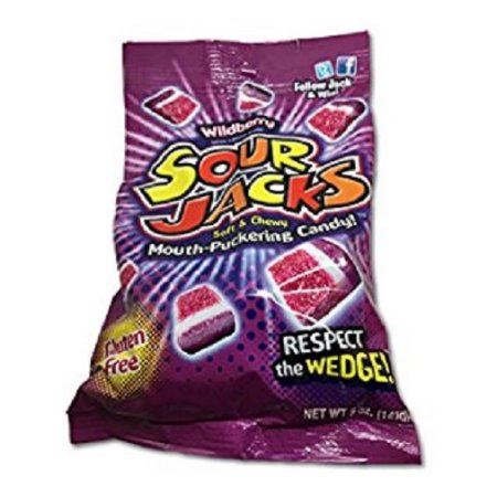 Sour Jacks Candy Sour Wildberry 5 Ounce; 5 Ounces; 12 Per Case