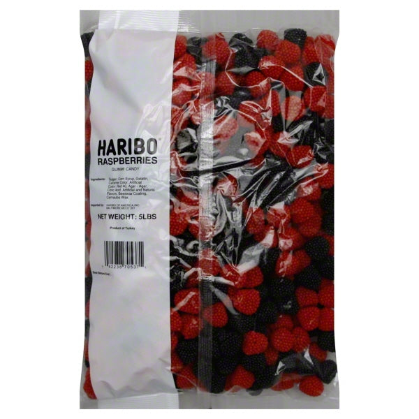 Haribo Confectionery Berries Bulk Gummi Candy; 5 Pound; 6 Per Case - High Mart Wholesale