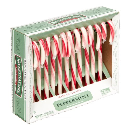 Sweet Nature Canes Peppermint; 5.3 Ounce; 12 Per Case