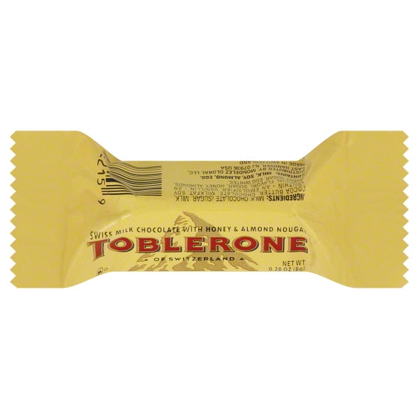 Toblerone Candy Tiny Bulk; 0.288 Ounce; 500 Per Case - High Mart Wholesale