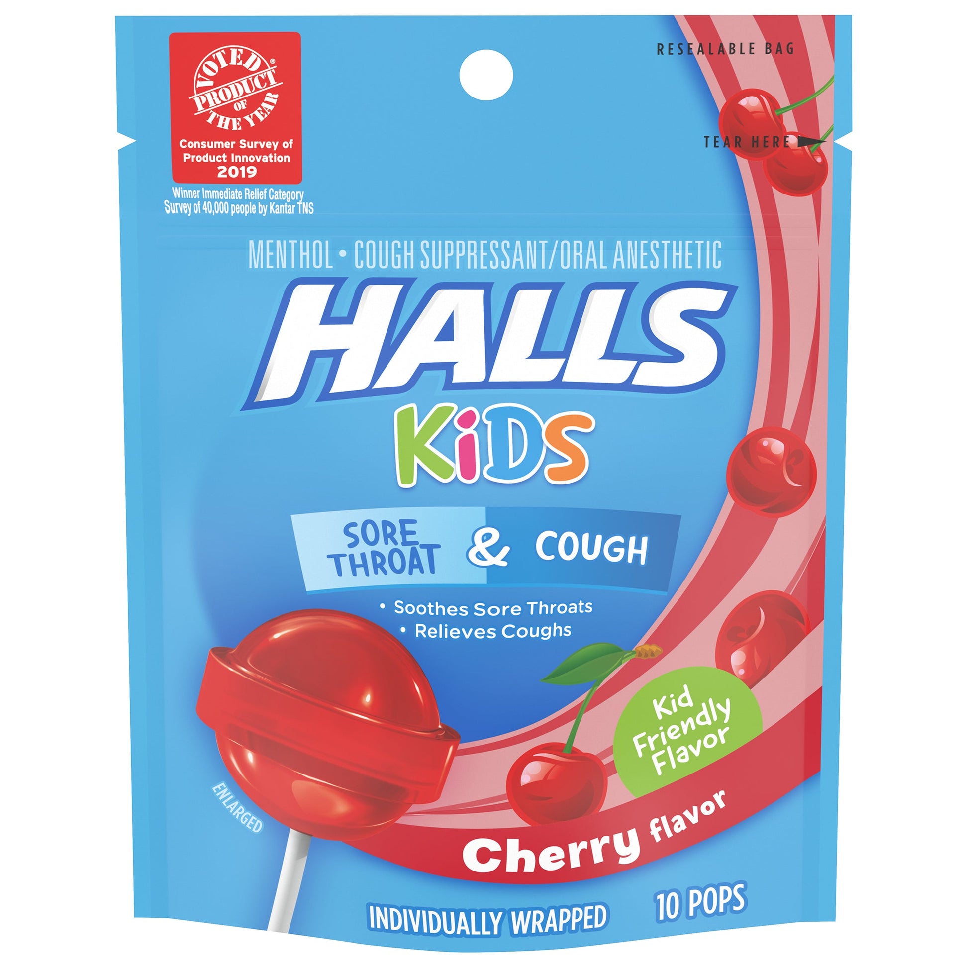 Halls 'Pops Bag 1X48ct; 48 Count; 12 Per Case - High Mart Wholesale