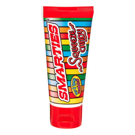 Ford Gum Smarties Squeeze Candy Tube; 2.25 Ounces; 12 Per Box; 6 Per Case - High Mart Wholesale
