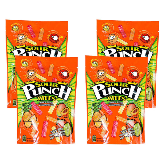 Sour Punch Bites Tropical; 9 Ounces; 12 Per Case - High Mart Wholesale