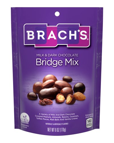 Brachs Bridge Mix; 6 Ounces; 12 Per Case - High Mart Wholesale