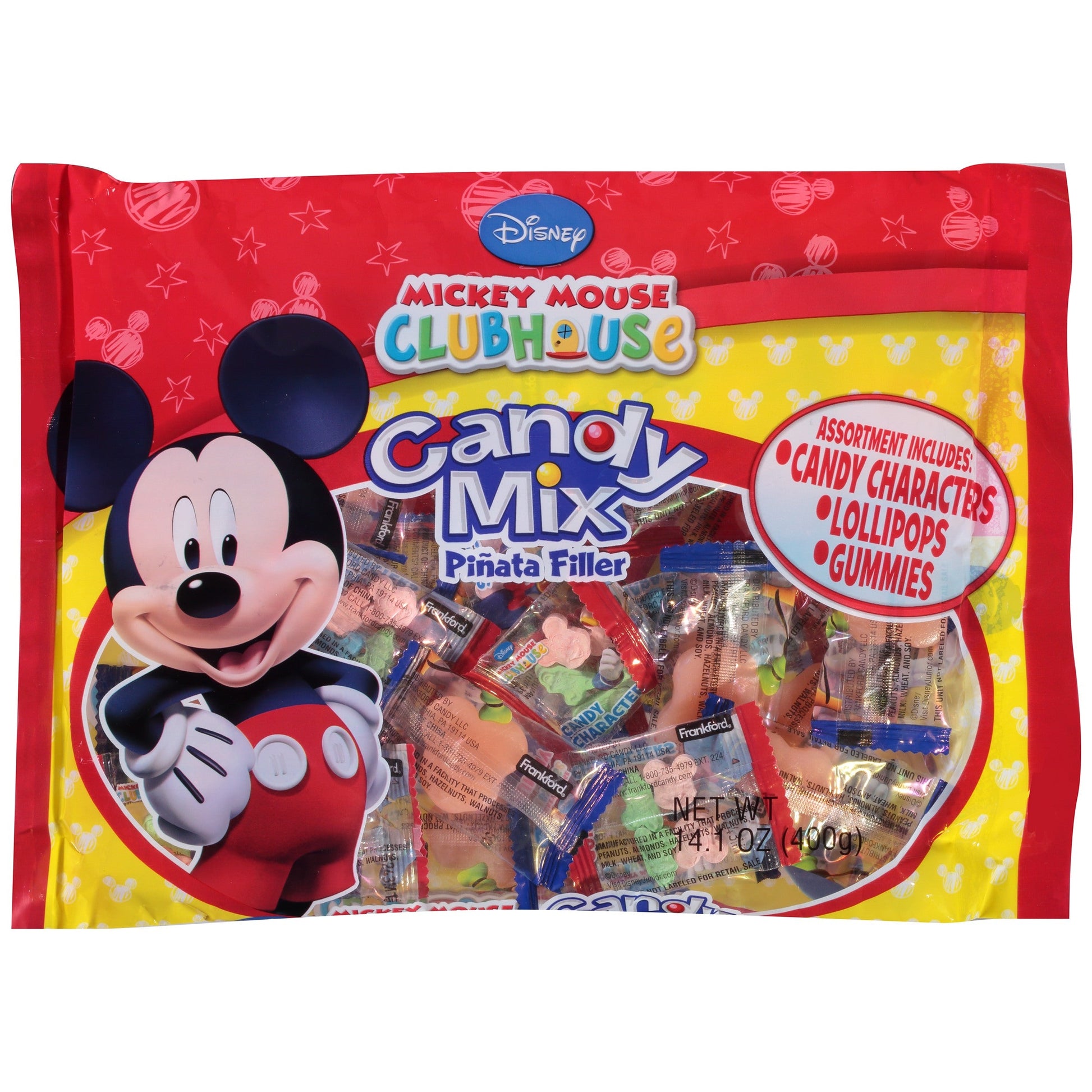 Frankford Candy Mickey Mouse Candy Mixed Bag; 14.1 Ounces; 4 Per Case - High Mart Wholesale