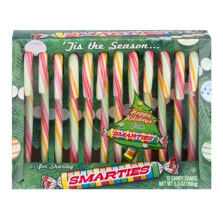 Smarties Canes; 5.3 Ounce; 24 Per Case