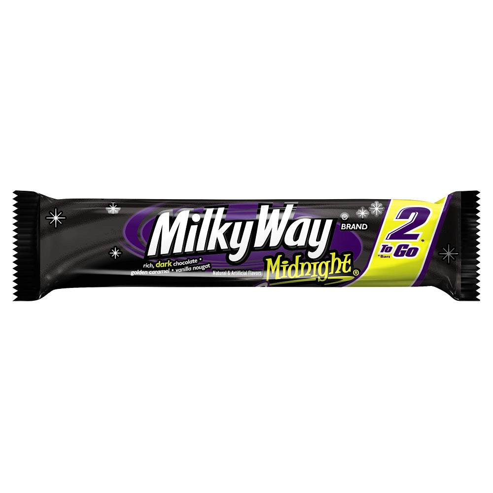 Milky Way Candy Midnight Share Pack; 2.83 Ounces; 24 Per Box; 6 Per Case