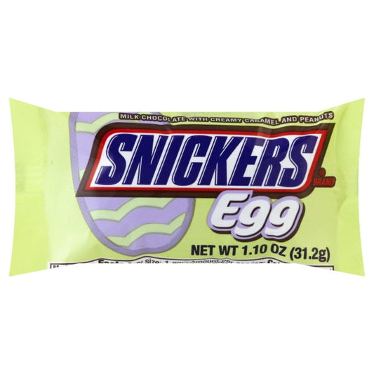 Snickers Caramel Egg Easter; 1.1 Ounces; 24 Per Box; 4 Per Case