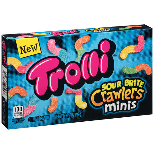 Trolli Sour Theater Box Brite Crawlers; 3.5 Ounce; 12 Per Case - High Mart Wholesale