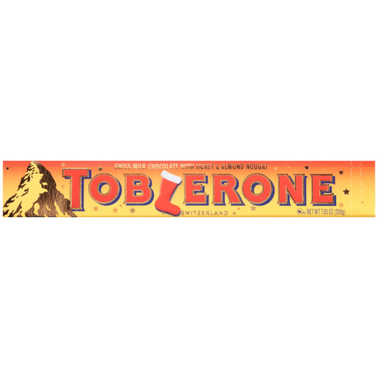 Toblerone Candy Milk Chocolate; 7.05 Ounce; 10 Per Box; 5 Per Case - High Mart Wholesale