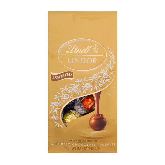 Lindt & Sprungli Lindor Assorted Bag; 8.5 Ounces; 6 Per Case