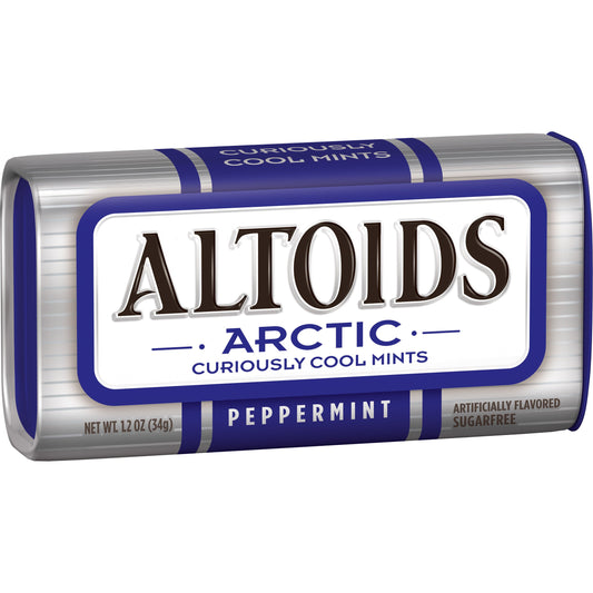 Altoids Arctic Peppermint; 1.2 Ounces; 8 Per Box; 12 Per Case