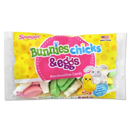 Spangler Marshmallow Bunnies; 10 Ounces; 12 Per Case