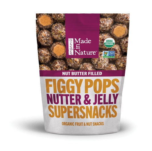 Made In Nature Peanut Butter & Jelly Filled Fig Bar; 3.8 Ounces; 6 Per Case - High Mart Wholesale