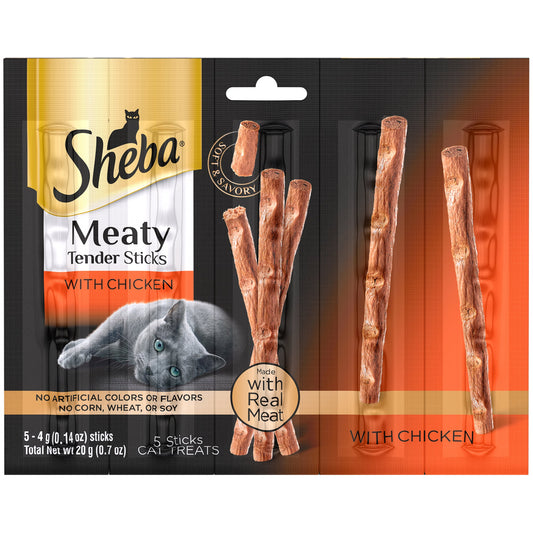 Sheba Tender Sticks; 0.71 Ounce; 10 Per Case