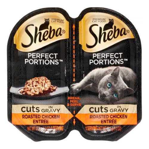 Sheba Chicken Cuts; 2.6 Ounces; 24 Per Case