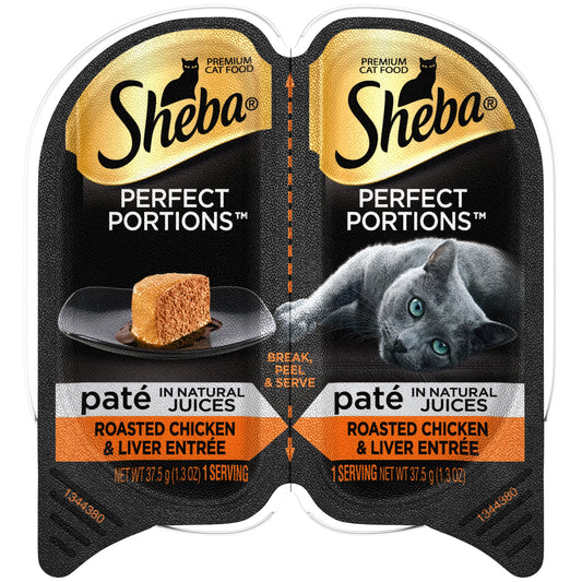 Sheba Pate Chicken & Liver; 2.6 Ounce; 24 Per Case