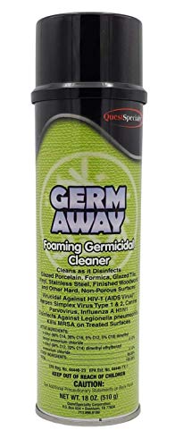 Germ Away Germicidal Cleaner Foaming Disinfectant; 18 Ounce; 12 Per Case - High Mart Wholesale