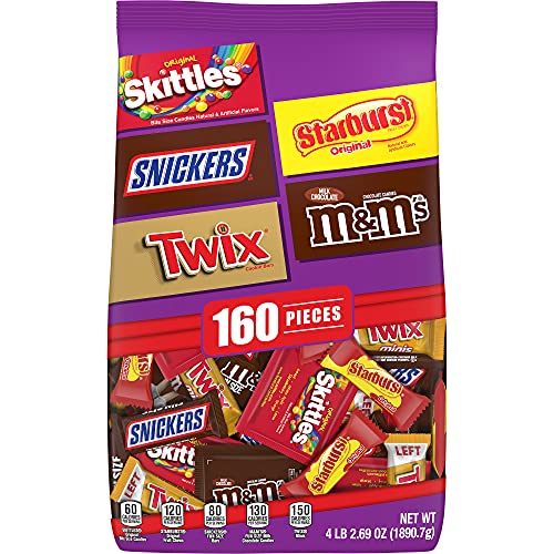 Mixed Chocolate Sugar Halloween Stand Up Pouch; 66.69 Ounces; 6 Per Case