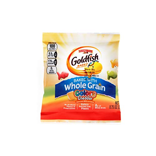 Pepperidge Farms Goldfish Cheddar Colors Crackers; 0.75 Ounce; 300 Per Case