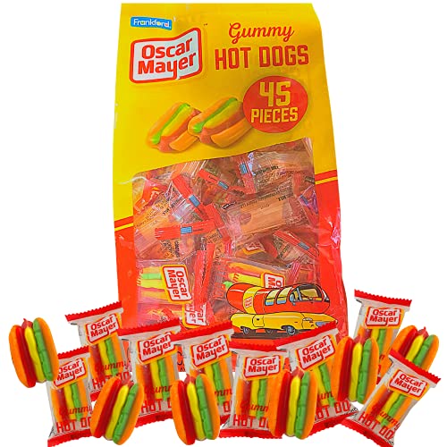 Frankford Candy Oscar Mayer Gummy Hot Dogs; 14.3 Ounces; 10 Per Case - High Mart Wholesale