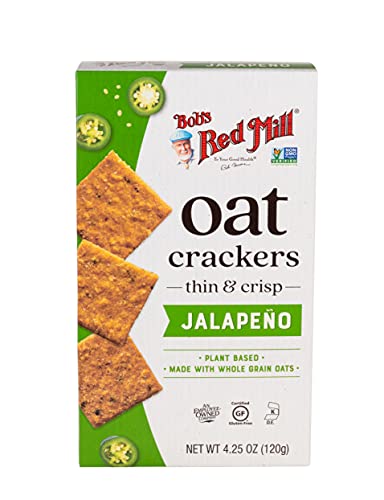 Bob's Red Mill Natural Foods Inc Jalapeno Oat Cracker; 4.25 Ounces; 5 Per Case