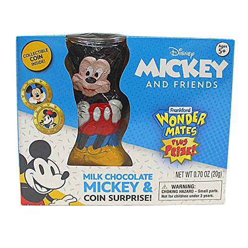 Frankford Candy Wonder Mates Mickey Plus Prize; 0.7 Ounces; 7 Per Box; 12 Per Case - High Mart Wholesale