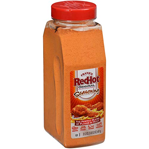 Frank's Redhot Original Seasoning Hot Sauce Shaker; 610 Gram; 6 Per Case - High Mart Wholesale