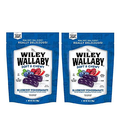 Wiley Wallaby Blueberry Pomegranate Liquorice; 10 Ounces; 10 Per Case