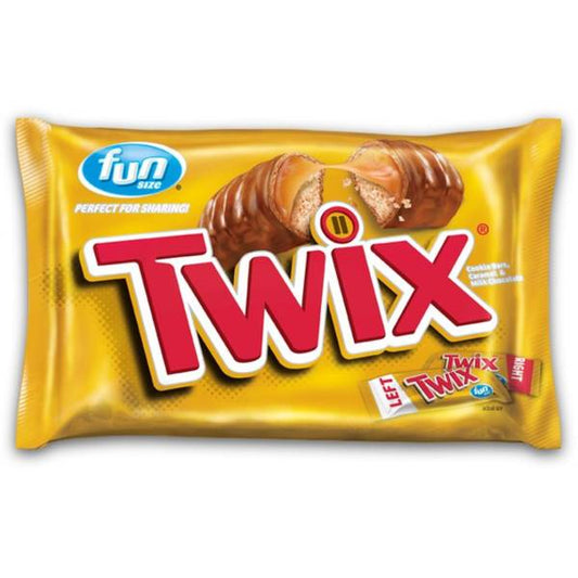 Twix Caramel Fun Size; 18.28 Ounce; 8 Per Case