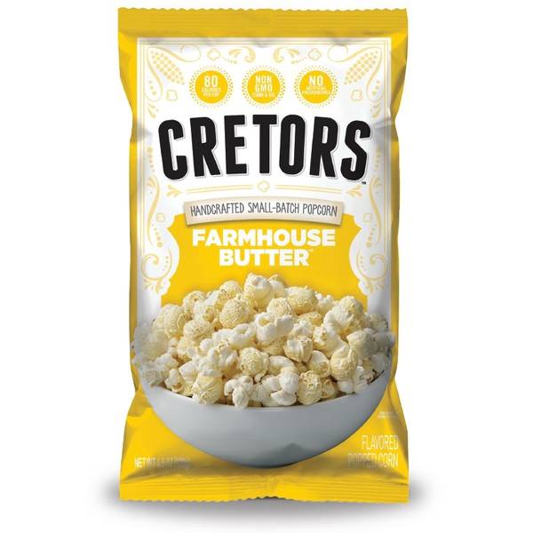 Gh Cretors Farmhouse Butter Flavored Popcorn; 6 Counts; Bag; 4.5 Ounce; 12 Per Case - High Mart Wholesale
