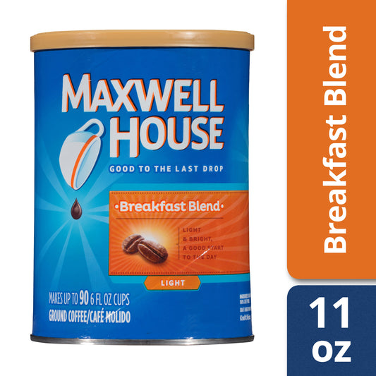 Maxwell House Maxwell House Coffee Breakfast Blend; 11 Ounces; 6 Per Case - High Mart Wholesale