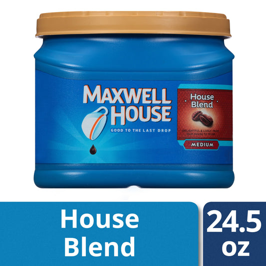 Maxwell House Ground Coffee House Blend; 1.53 Pounds; 6 Per Case - High Mart Wholesale