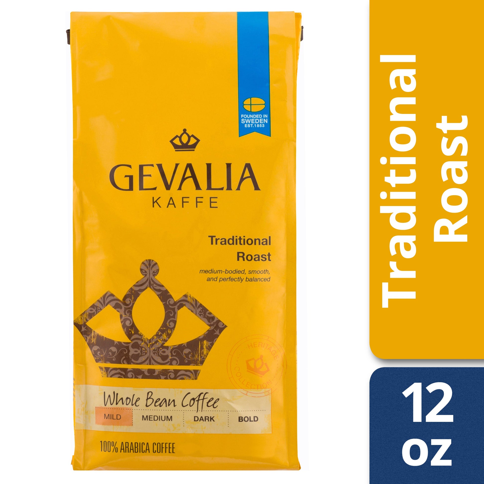 Gevalia Gevalia Coffee Traditional; 12 Ounces; 6 Per Case - High Mart Wholesale