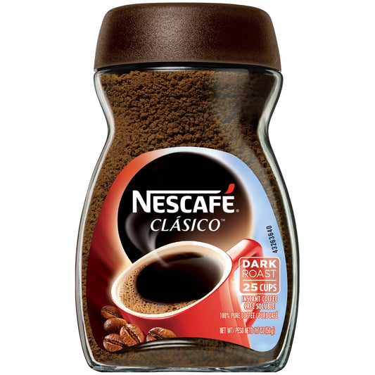 Nescafe Clasico Instant Coffee; 1.7 Ounces; 12 Per Case