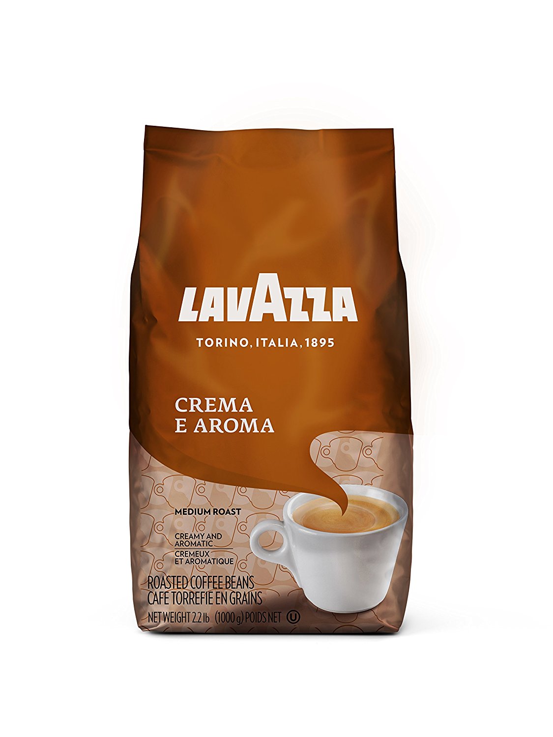 Lavazza Coffee Ground Crema E Aroma; 35.27 Ounces; 6 Per Case - High Mart Wholesale