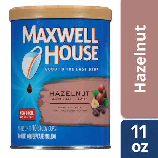 Maxwell House Maxwell House Coffee Hazelnut; 11 Ounces; 6 Per Case - High Mart Wholesale