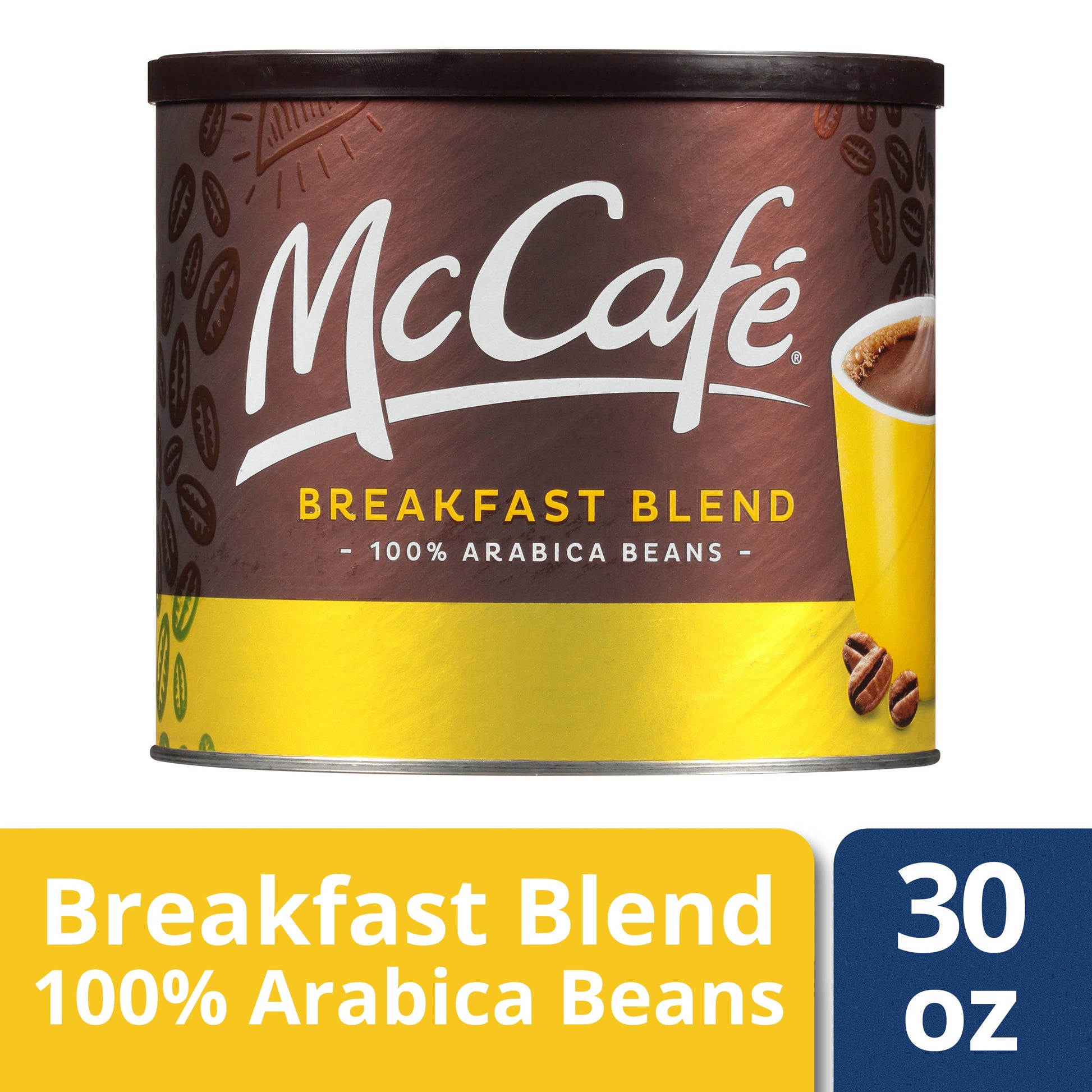 Mccafe Breakfast Blend Ground Coffee; 1.88 Pounds; 6 Per Case - High Mart Wholesale