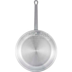 Winco 8 Inch Aluminum Frying Pan Satin Finish; 6 Each; 1 Per Case - High Mart Wholesale