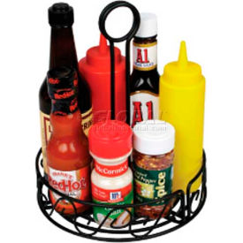 Winco Caddy Round Wire Condiment 7.5"D; 12 Each; 1 Per Case - High Mart Wholesale