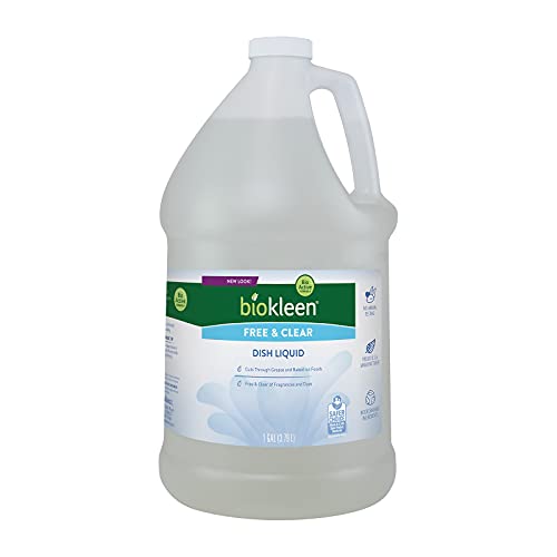 Biokleen Hand Dishwashing Liquid Free And Clear; 128 Fluid Ounces; 4 Per Case - High Mart Wholesale