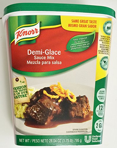 Knorr Demi Glace Sauce; 1.75 Pounds; 4 Per Case - High Mart Wholesale