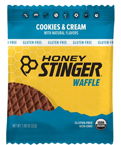 Honey Stinger Organic Cookies & Creme Waffle; 1.06 Ounce; 12 Per Box; 8 Per Case - High Mart Wholesale
