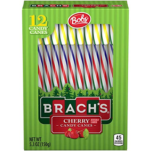 Brachs Cherry Canes; 5.3 Ounces; 24 Per Case - High Mart Wholesale