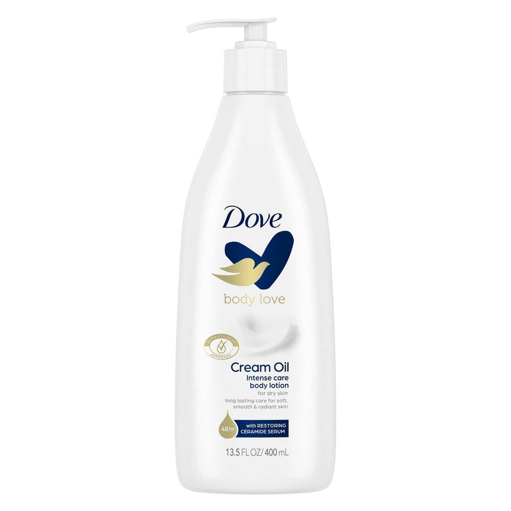 Dove Hand And Body Lotion Intense Care; 13.5 Fluid Ounce; 4 Per Case