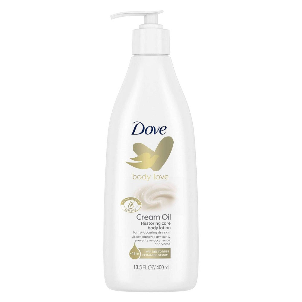 Dove Hand And Body Lotion Restoring Care; 13.5 Fluid Ounce; 4 Per Case