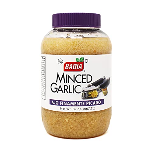 Badia Garlic Minced In Water; 32 Ounces; 6 Per Case