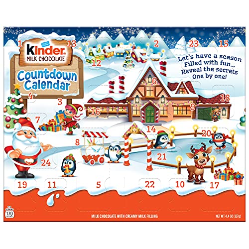 Kinder Chocolate Chocolate Mix Countdown; 4.4 Ounces; 12 Per Case