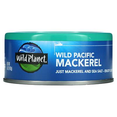Wild Planet Foods Wild Pacific Mackerel; 5 Ounces; 12 Per Case - High Mart Wholesale